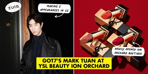 Mark Tuan Will Be Appearing At YSL Beauty ION Orchard 